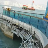 香港東岸板道圍邊玻璃鋼裝飾造型方圳匠心打造